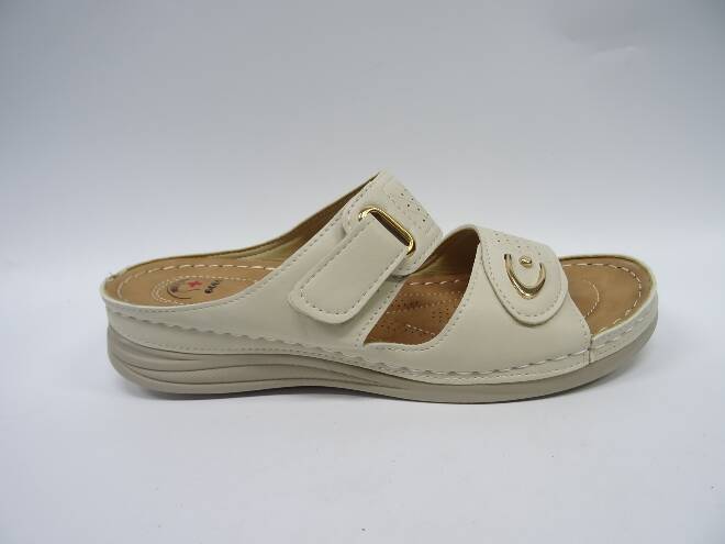 Klapki Damskie CC2229 BEIGE 36-42