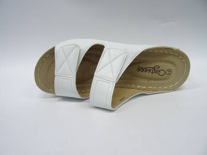 Klapki Damskie CC2222 WHITE 36-42 1