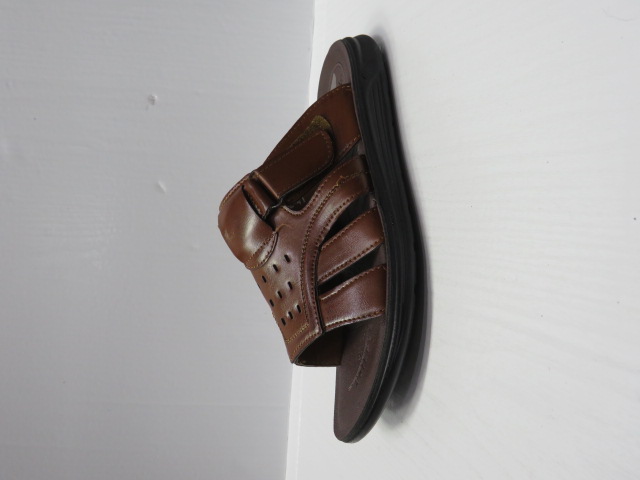 Klapki Męskie F202 BROWN 40-45