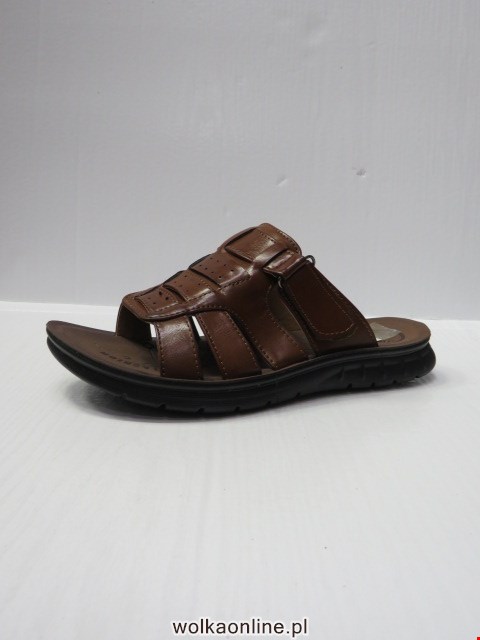 Klapki Męskie 8817 BROWN 40-45