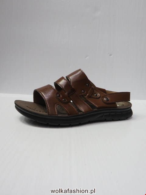Sandały Męskie F208 BROWN 40-45