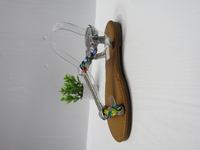 Sandały damskie F-20 SILVER 36-41 1