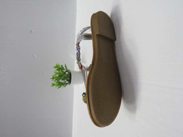 Sandały damskie F-20 SILVER 36-41 2