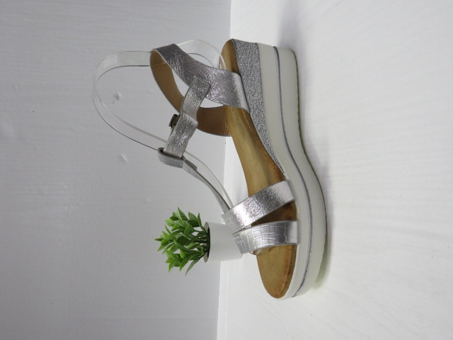 Sandały damskie B-9030 WHITE 36-41 1