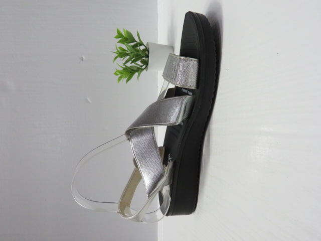 Sandały damskie FY6812 SILVER 36-41 1