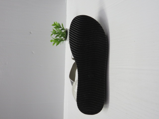 Sandały damskie FY6812 SILVER 36-41 2