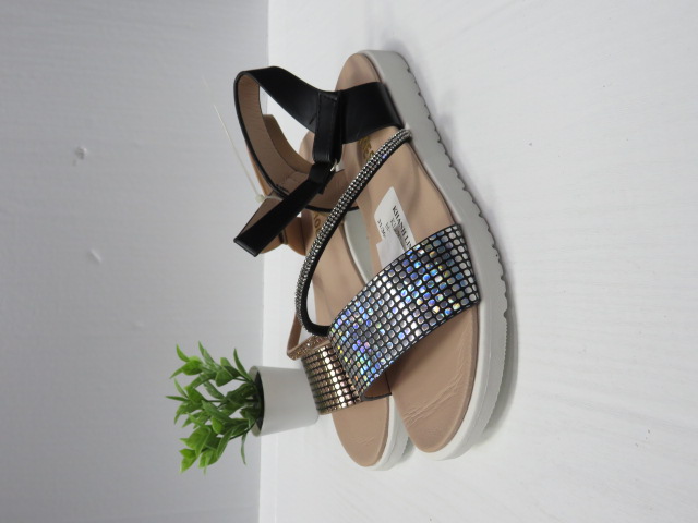 Sandały Dziecięce KL-2C BLACK/WHITE/GOLD/PINK 31-36