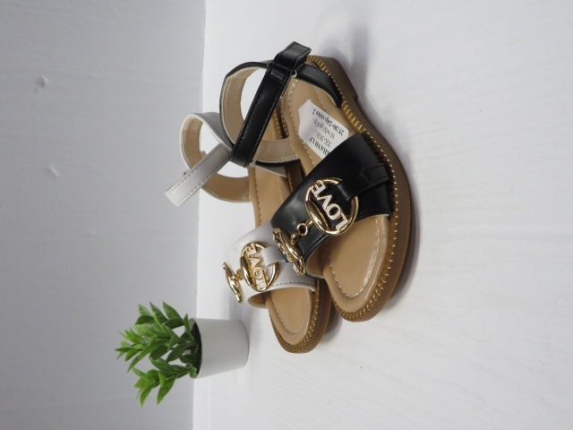 Sandały Dziecięce XK-56B BLACK/WHITE/GOLD/PINK 25-30