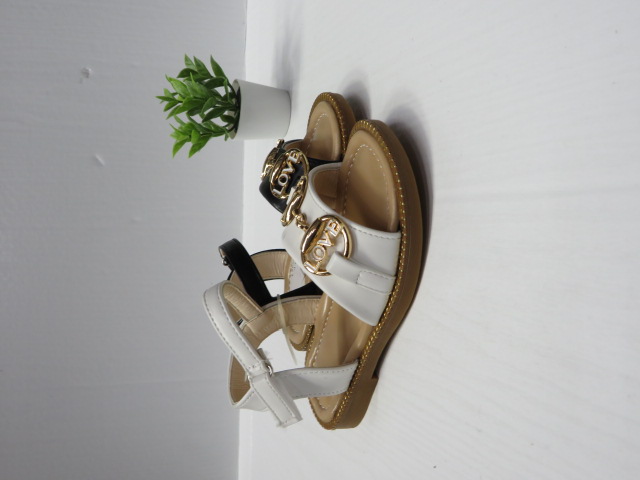 Sandały Dziecięce XK-56B BLACK/WHITE/GOLD/PINK 25-30 1