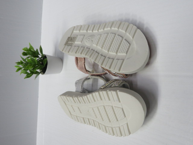 Sandały Dziecięce W89-628B GOLD/PINK/SILVER 25-30 2