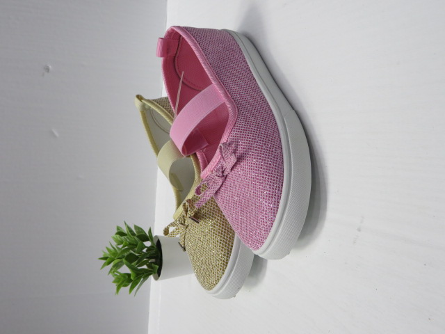 Baleriny Dziecięce 942C SILVER/GOLD/PINK 31-36