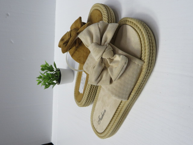 Klapki Damskie C-113 BLACK/PINK/BEIGE/CAMEL 36-41 1