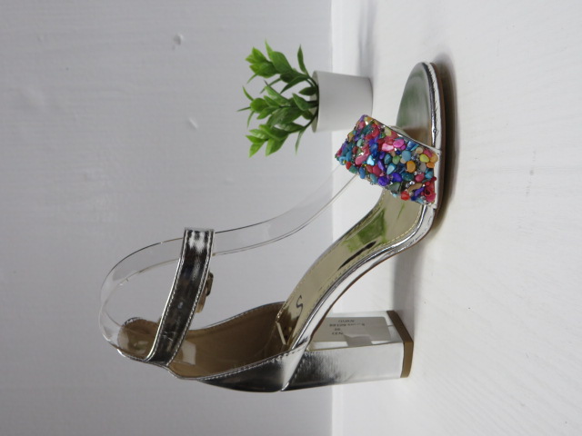 Czółenka Damskie B8109 SILVER 36-41 1