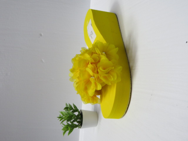 Klapki Damskie  WSA-85 YELLOW 36-41