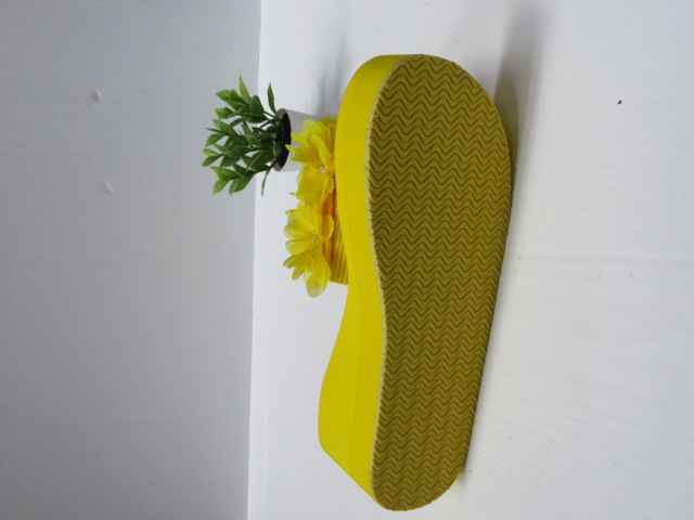 Klapki Damskie  WSA-85 YELLOW 36-41 2