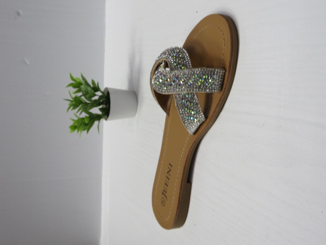 Klapki Damskie J88 SILVER 36-41 1