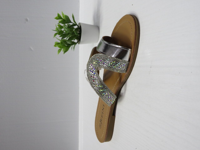 Klapki Damskie J87 SILVER 36-41 1