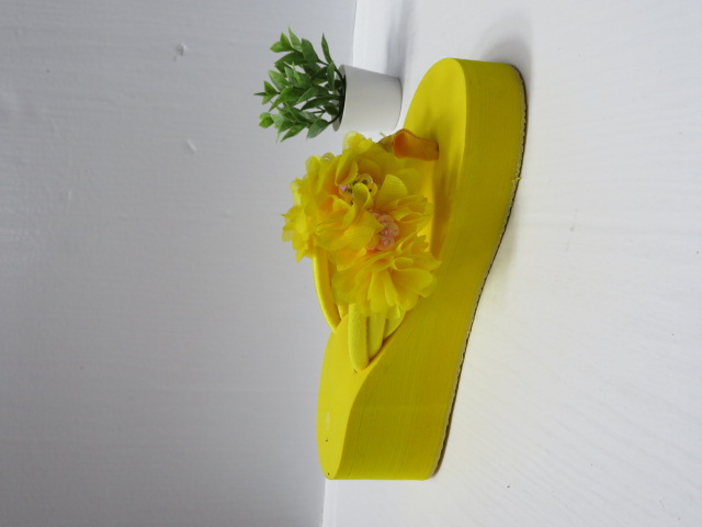 Klapki Damskie WSA-86 YELLOW 36-41 1