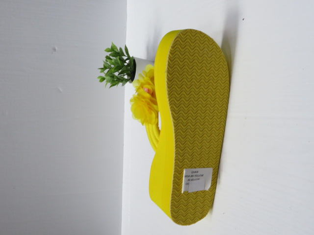 Klapki Damskie WSA-86 YELLOW 36-41 2