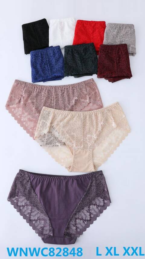 Majtki damskie 82848 Mix kolor L-2XL 1