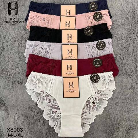 Majtki damskie X8003 Mix kolor M-XL 1