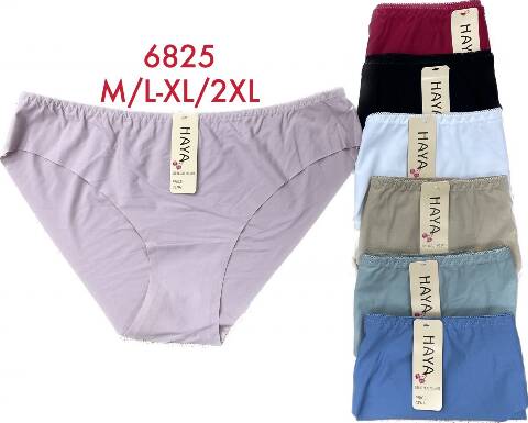 Majtki damskie 6825 Mix kolor M-2XL