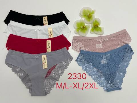 Majtki damskie 2330 Mix kolor M-2XL 1