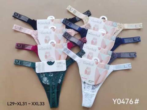 Majtki damskie Y0476 Mix kolor L-2XL 1