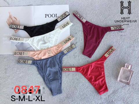 Majtki damskie 0847 Mix kolor S-XL