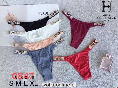 Majtki damskie 0847 Mix kolor S-XL