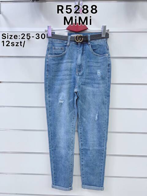 Jeansy damskie R5288 1 kolor 25-30 1