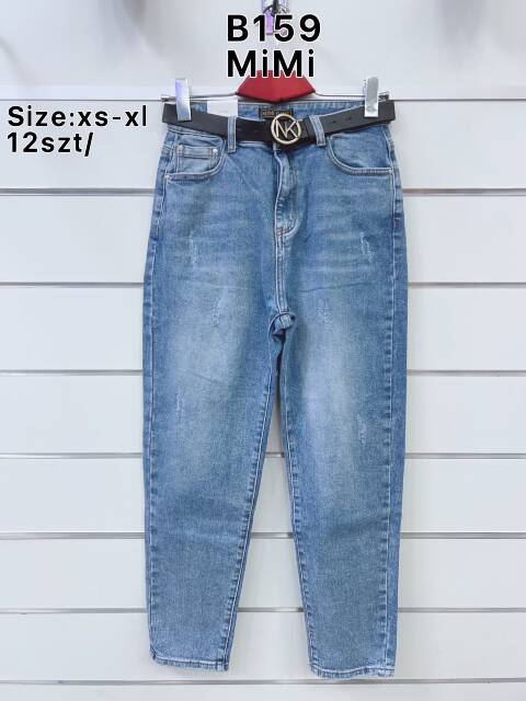 Jeansy damskie B159 1 kolor XS-XL 1