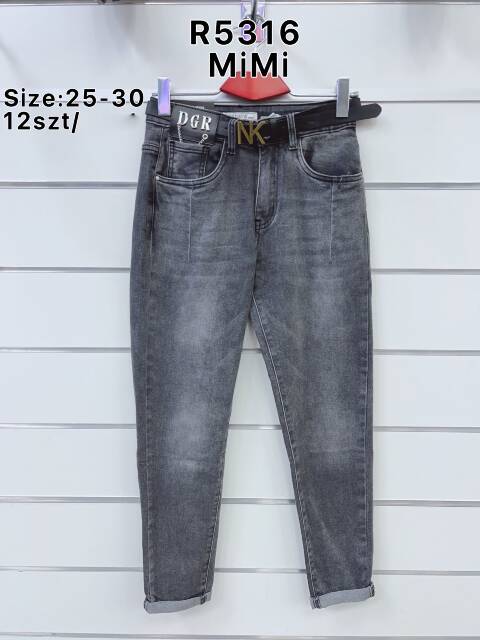Jeansy damskie R5316 1 kolor 25-30 1