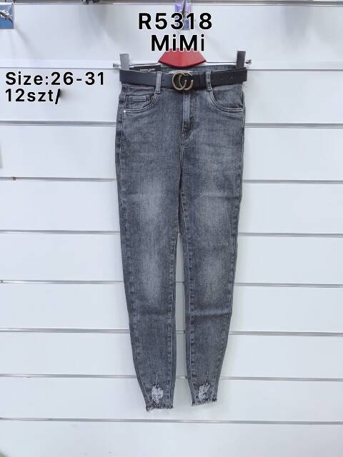 Jeansy damskie R5318 1 kolor 26-31 1