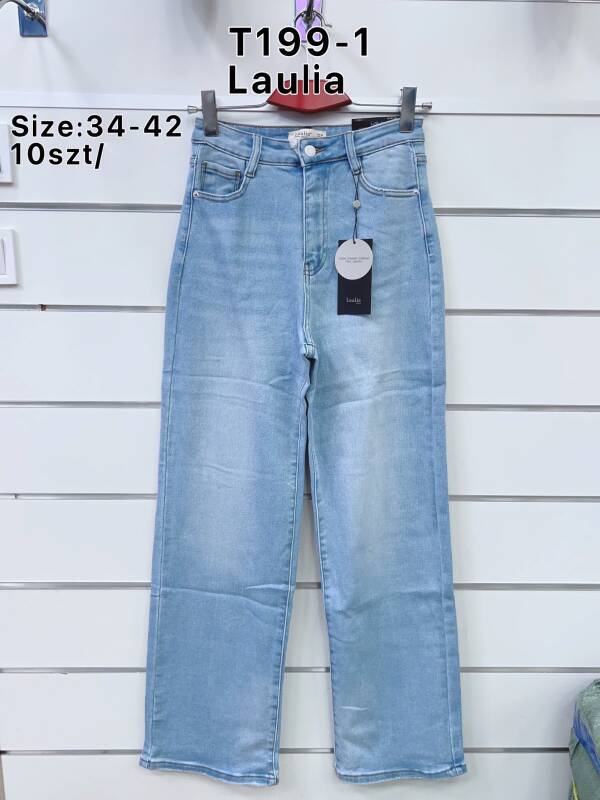 Jeansy damskie T199-1 1 kolor 34-42