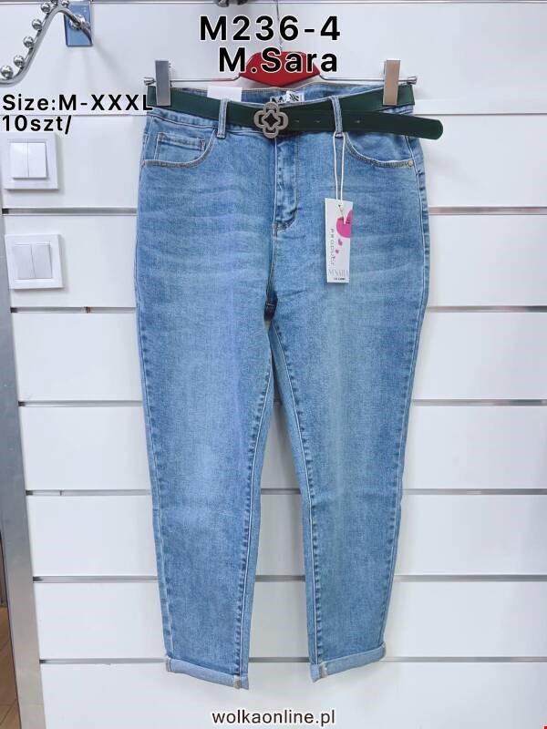 Jeansy damskie M236-4 1 kolor M-3XL