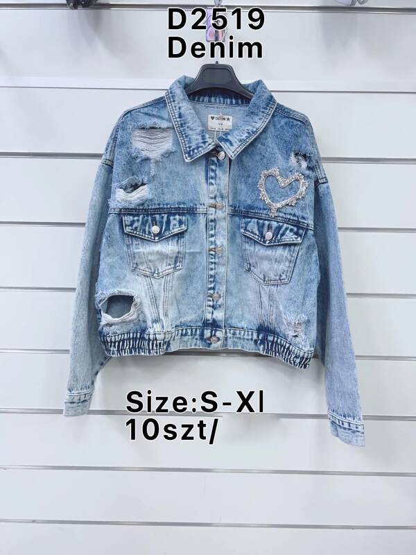 Kurtki damskie D2519 1 kolor S-XL