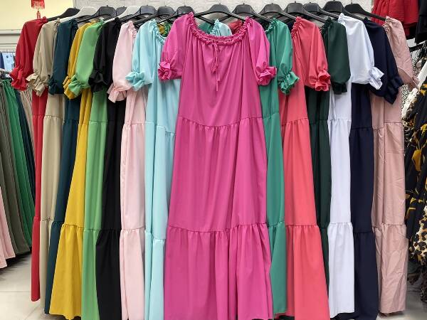 Sukienka damskie 7013 Mix kolor Standard (Towar Polskie)