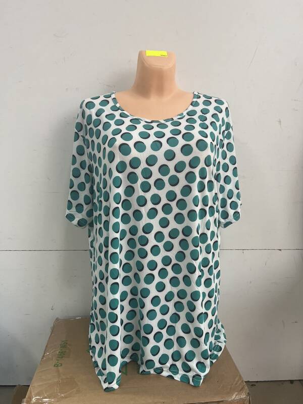 Bluzka damskie 7027 Mix kolor 4XL-8XL