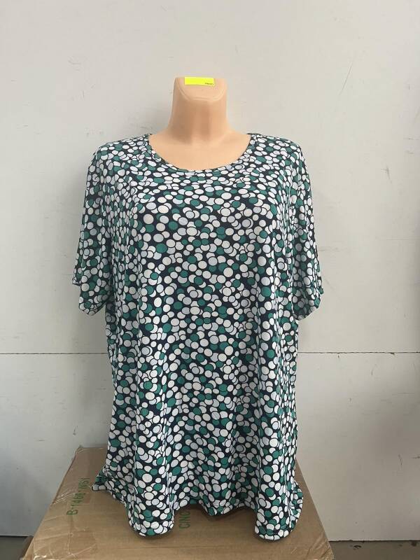 Bluzka damskie 7028 Mix kolor 4XL-8XL