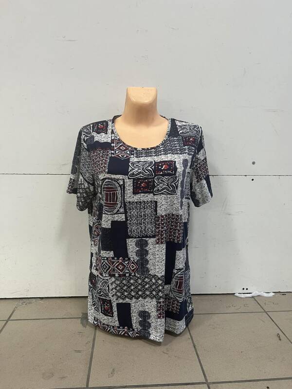 Bluzka damskie 7033 Mix kolor M-4XL