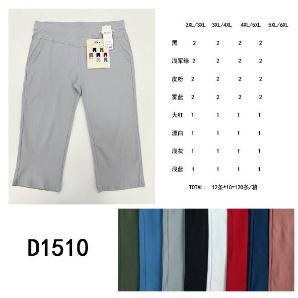 Rybaczki damskie D1510 Mix kolor 2XL-6XL 1