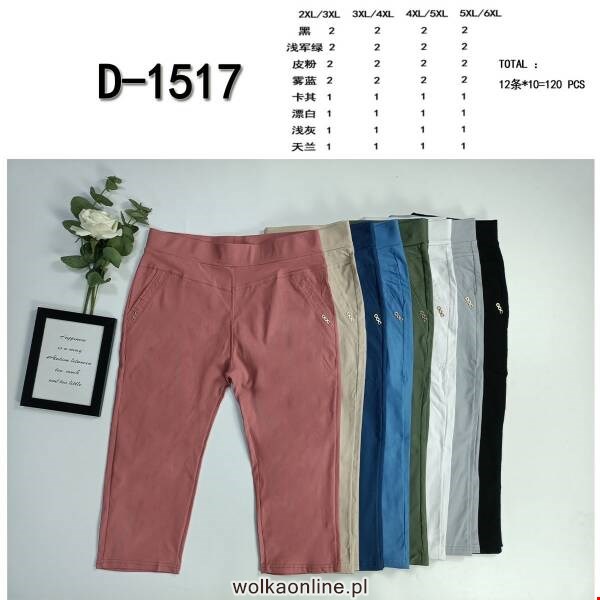 Rybaczki damskie D1517 Mix kolor 2XL-6XL