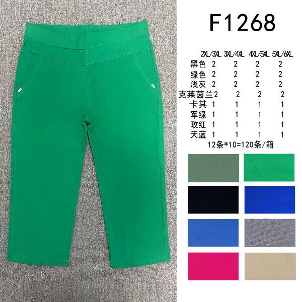 Rybaczki damskie F1268 Mix kolor 2XL-6XL 1