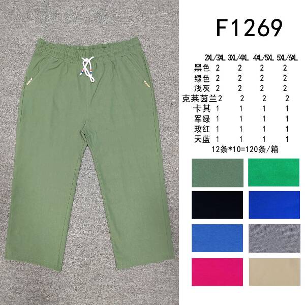 Rybaczki damskie F1269 Mix kolor 2XL-6XL 1