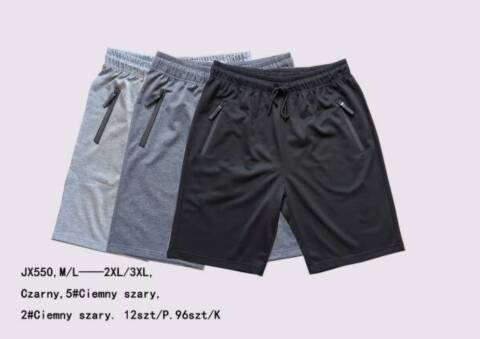 Szorty męskie JX550 Mix kolor M-3XL