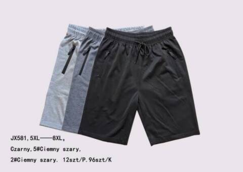 Szorty męskie JX581 Mix kolor 5XL-8XL 1