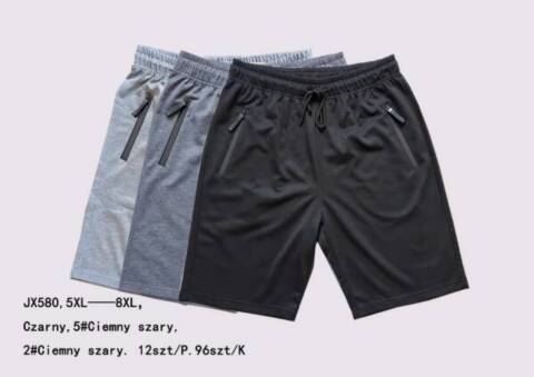 Szorty męskie JX580 Mix kolor 5XL-8XL 1