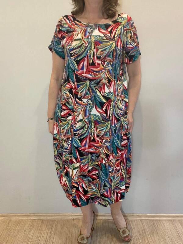 Sukienka damskie 7364 Mix kolor Standard (Towar Polskie)