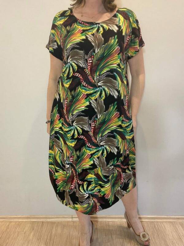 Sukienka damskie 7368 Mix kolor Standard (Towar Polskie) 1